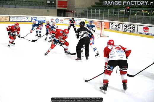 2023-02-23 Valpellice Bulldogs-Hockey Como 4494 Filippo Salvai